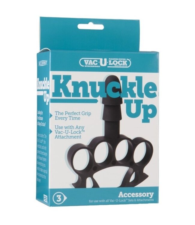 Doc Johnson Doc Johnson - VacULock Knuckle Up - Zwart