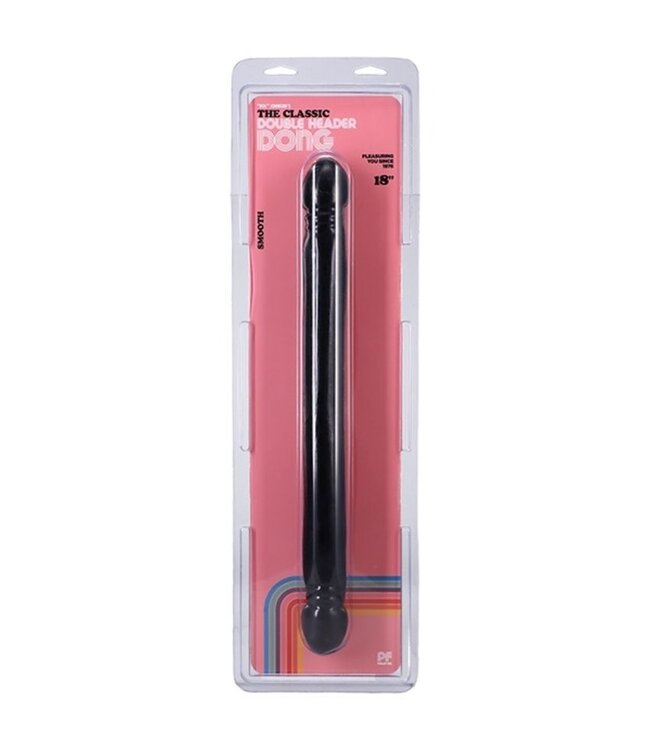 Doc Johnson Doc Johnson - Klassieke Dubbele Dildo - Zwart
