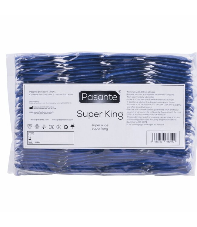 Pasante Pasante Super King Size Condooms - 144 Stuks