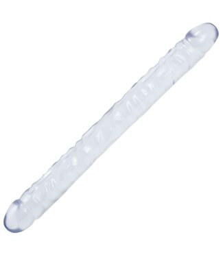 Doc Johnson Crystal Jellies Double Dong 18