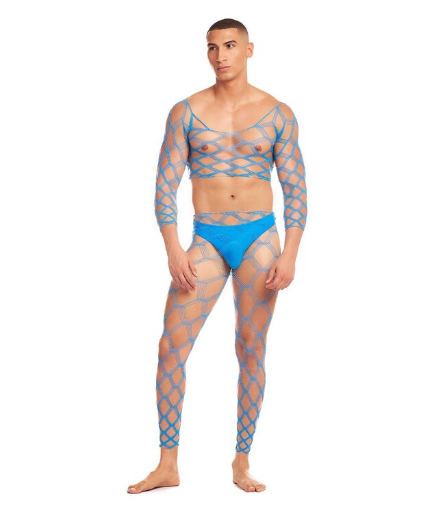 Rainbow Party RAINBOW PARTY FUTURE MODE 3 PCS SET BLUE, L/XL