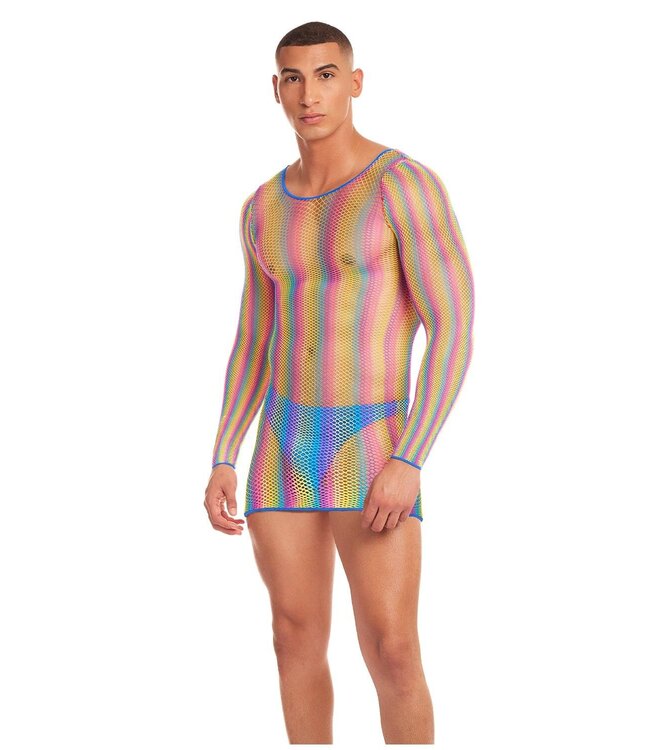 Rainbow Party RAINBOW PARTY PRIDE DRIP 2 PCS SET RAINBOW, S/M