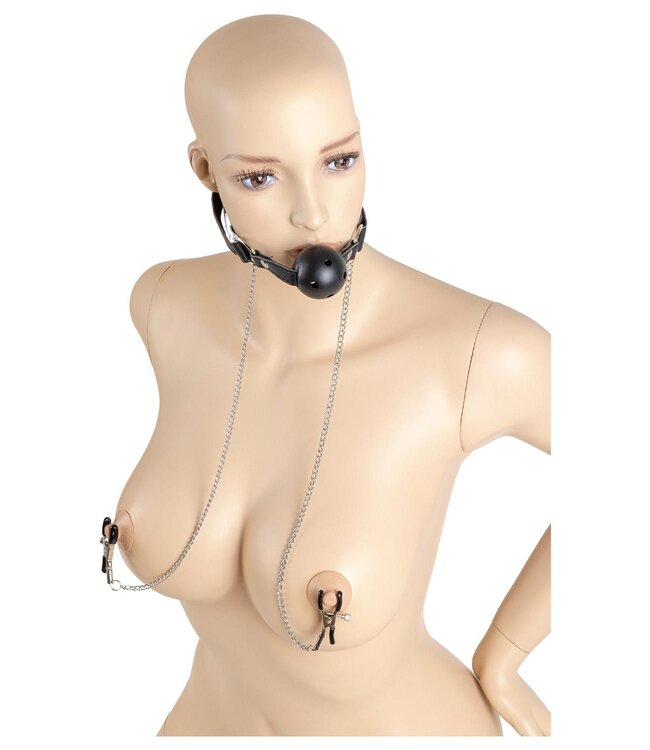 Virgite VIRGITE NIPPLE CLAMPS WITH MOUTH GAG