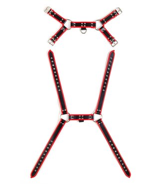 Virgite VIRGITE  MAN BONDAGE BODY HARNESS MOD. 1 BLACK