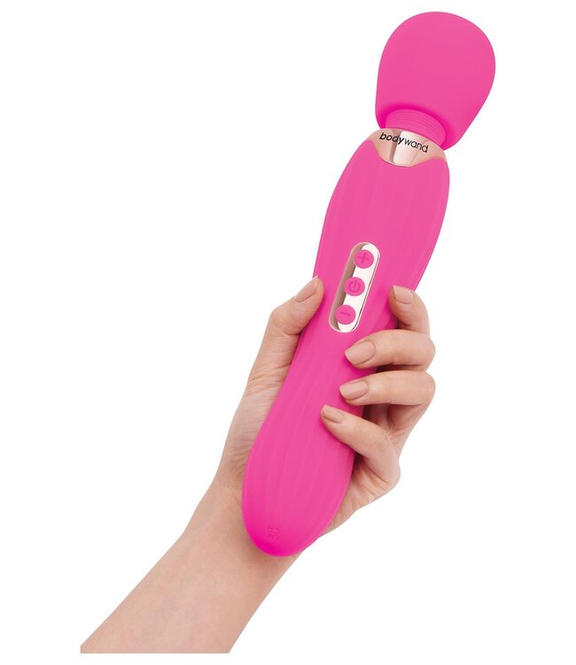 Bodywand BODYWAND RUMBLE WAND 8 INCH HOT PINK