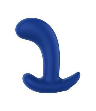 Forto FORTO CURVED VIBRATING PLUG BLUE