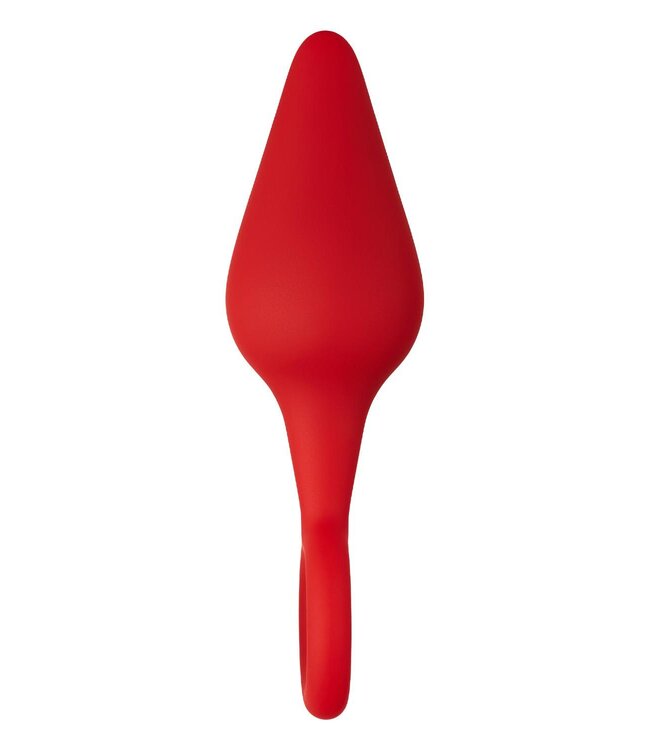 Forto FORTO F-10 SILICONE PLUG W/ PULL RING SMALL RED