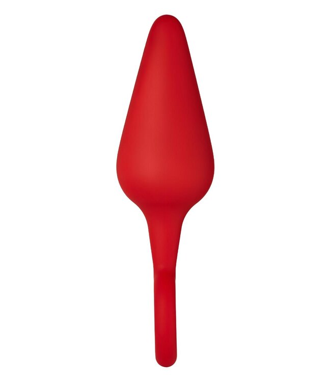 Forto FORTO F-10 SILICONE PLUG W/ PULL RING LARGE RED