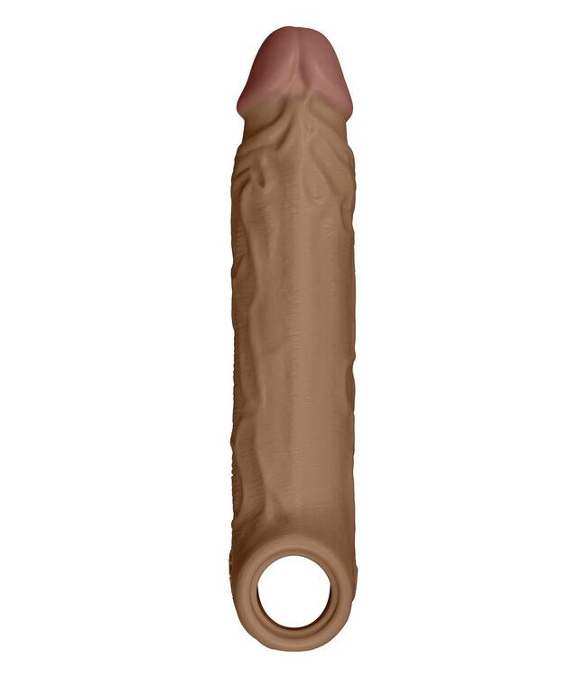 Shaft SHAFT SHEATH MODEL F SIZE 1 7.8 INCH LIQUID SILICONE SLEEVE OAK