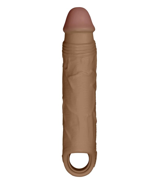 Shaft SHAFT SHEATH MODEL F SIZE 1 7.8 INCH LIQUID SILICONE SLEEVE OAK