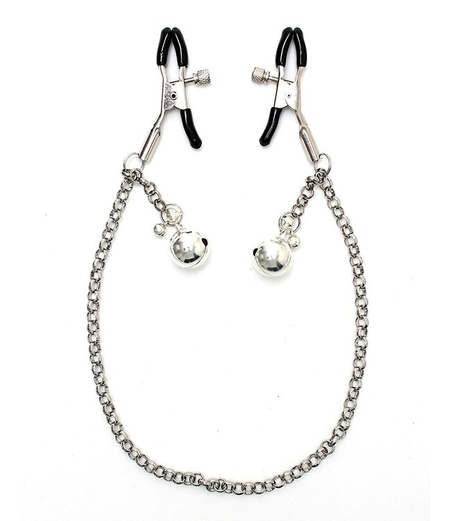 Rimba Rimba - Tepelklemmen met ketting en belletjes