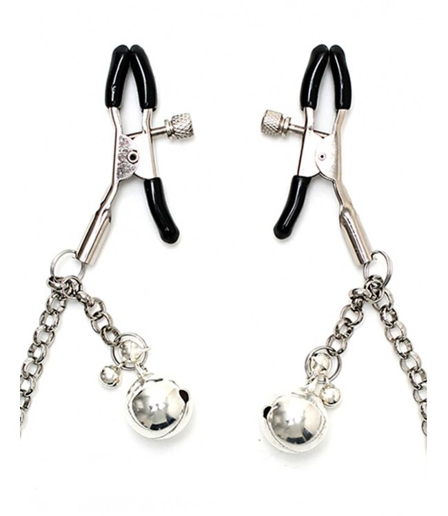 Rimba Rimba - Tepelklemmen met ketting en belletjes