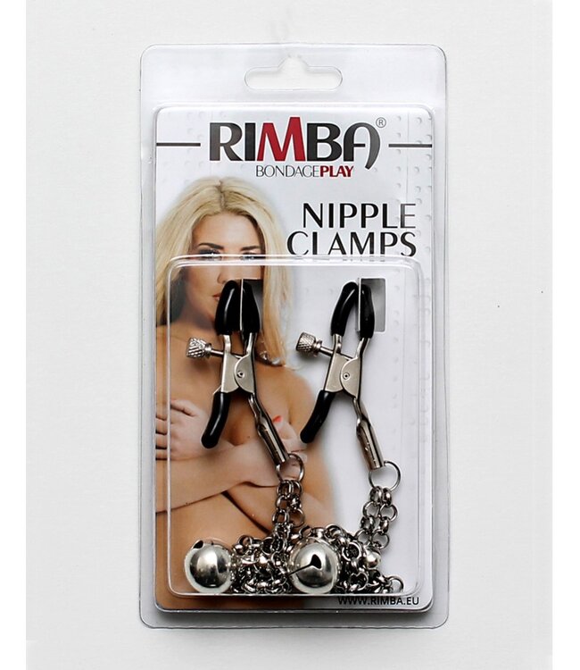 Rimba Rimba - Tepelklemmen met ketting en belletjes