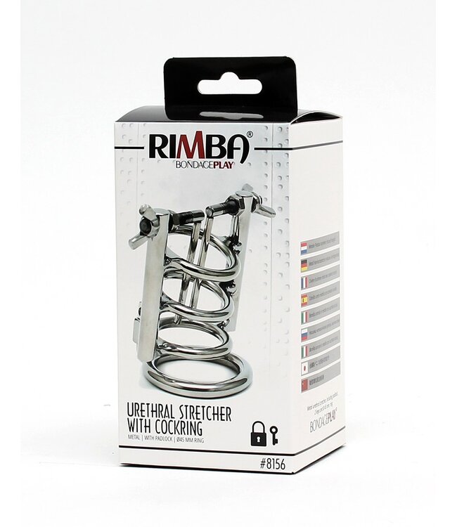 Rimba Rimba - Urinebuisstretcher met hangslot en cockring