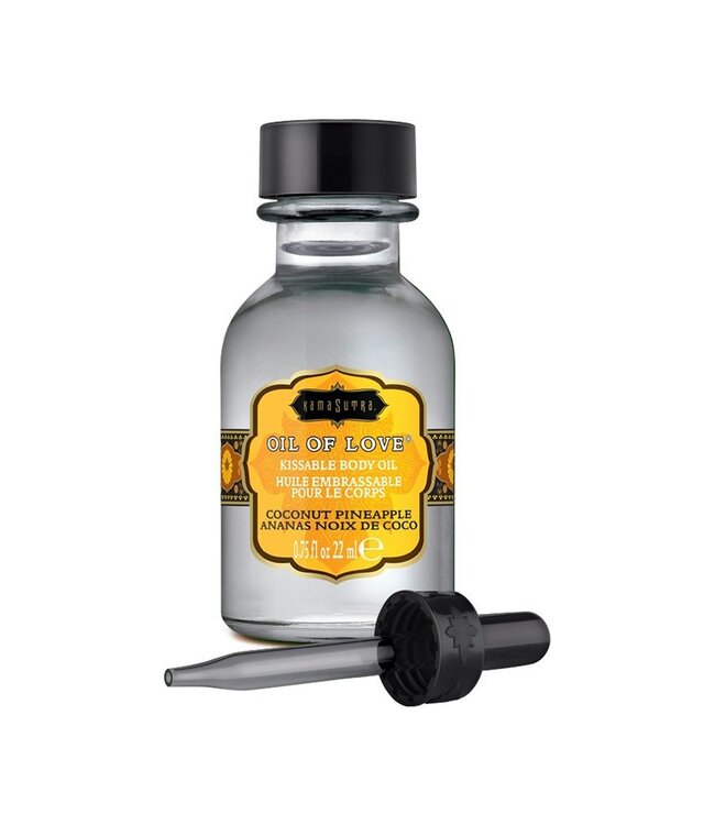 Rimba KamaSutra - Oil of Love - Kusbare Lichaamsolie - Coconut Pineapple - 22 ml