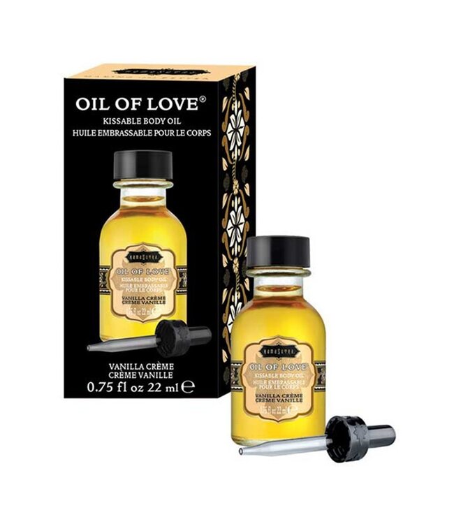 Rimba KamaSutra - Oil of Love - Kusbare Lichaamsolie - Vanilla Crème - 22 ml