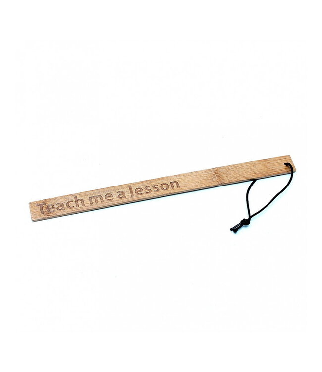 Rimba Rimba - Teach Me A Lesson - Bamboe Lineaal