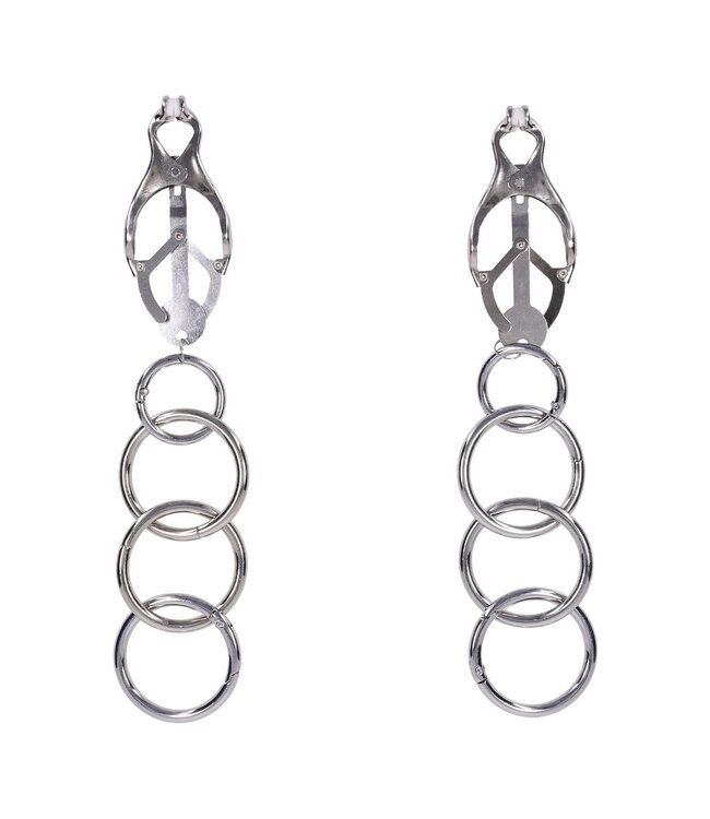 Sportsheets SPORTSHEETS EDGE TUGGABLE CLOVER CLAMPS