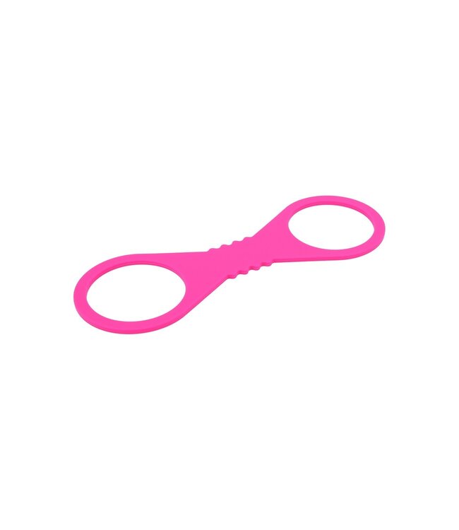 Sportsheets SPORTSHEETS LARGE HOT PINK SILICONE CUFFS