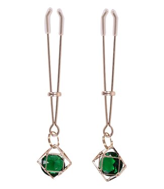 Sportsheets SPORTSHEETS INDICA CRYSTAL NIPPLE CLIPS