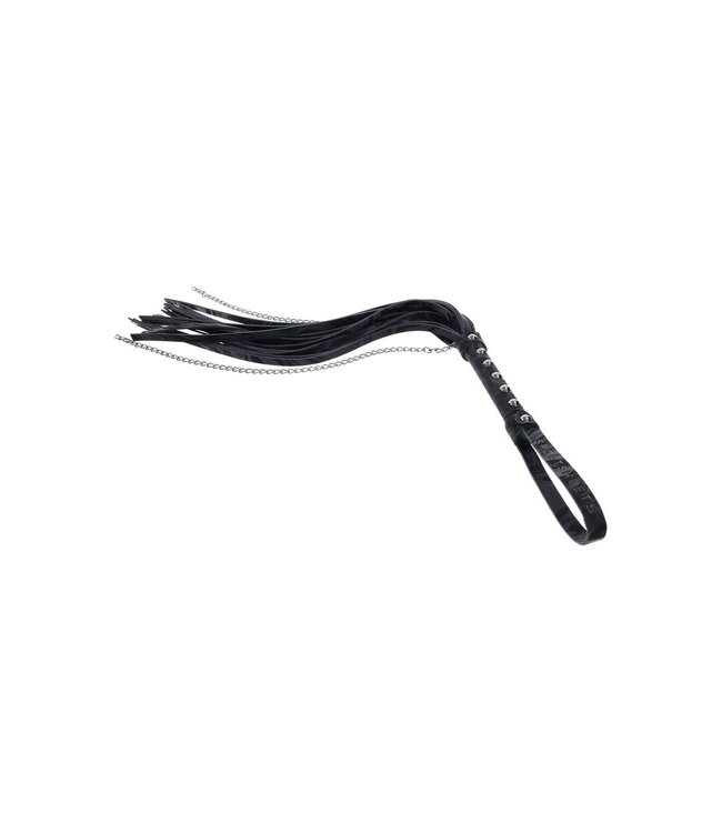 Sportsheets SPORTSHEETS VELVET NOIR CHAIN FLOGGER