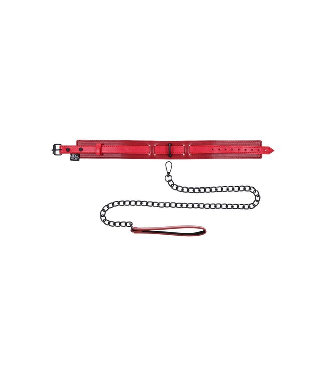 Sportsheets SPORTSHEETS EX'S AND OH'S COLLAR AND LEASH