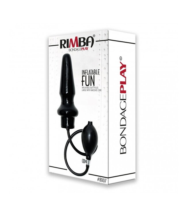 Rimba Rimba - Opblaasbare buttplug (groot) met massieve kern