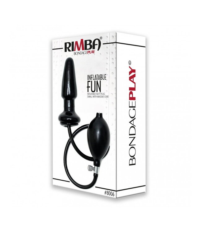 Rimba Rimba - Opblaasbare buttplug (klein) met massieve kern