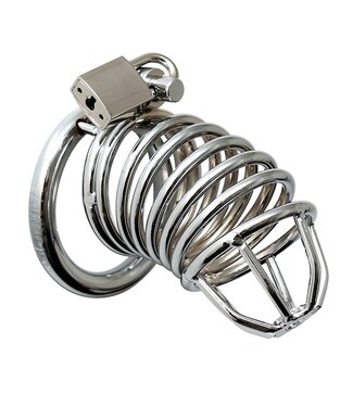 Rimba Rimba - Metalen penis kuisheidsgordeltje met hangslot
