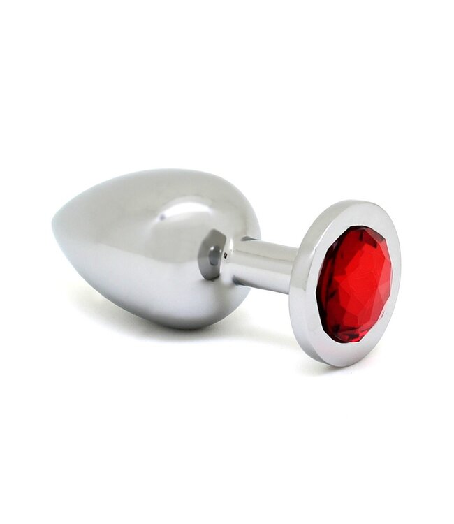 Rimba Rimba - Buttplug GROOT met kristal, massief  (unisex)