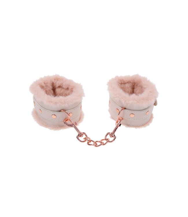 Sportsheets PEACHES ‘N CREAME FUR HANDCUFFS