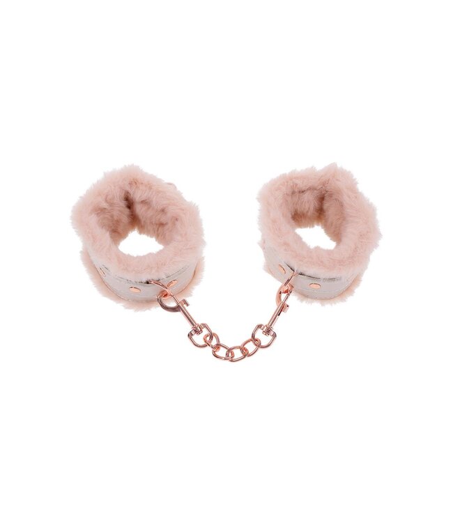 Sportsheets PEACHES ‘N CREAME FUR HANDCUFFS