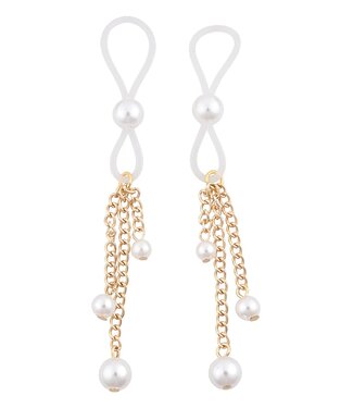 Sportsheets SEX AND MISCHIEF PEARL NIPPLE TIES