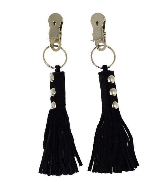 Rimba Rimba - Tepelklemmen met leder zweepje