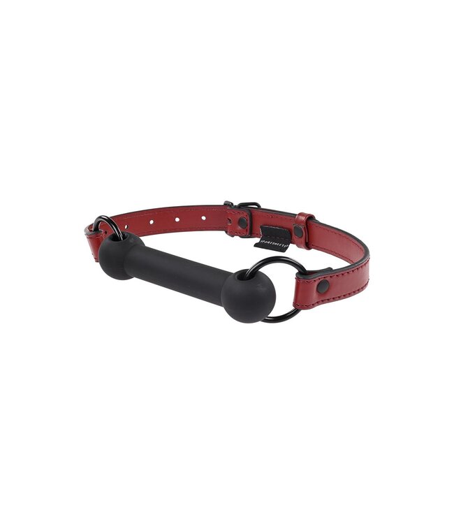 Sportsheets SPORTSHEETS SAFFRON SILICONE BIT GAG BLACK