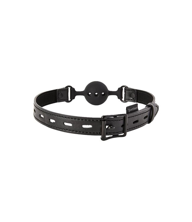 Sportsheets SPORTSHEETS SAFFRON BREATHABLE BALL GAG BLACK