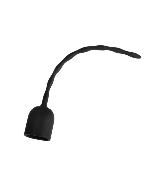 Rimba Rimba Electro Play - E-Stim Urethrale Dilatator - Bi-Polar - Small - Zwart