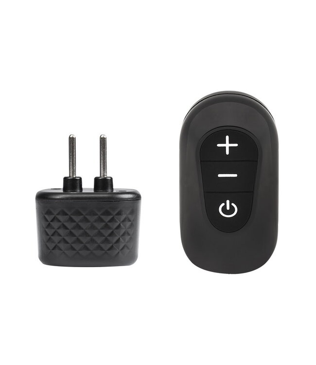 Rimba Rimba Electro Play - Mini Power Box Oplaadbaar met Afstandsbediening - Zwart