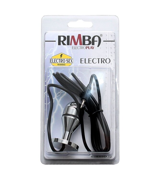 Rimba Rimba Electro Sex mini ballonplug, bi-polair (60 mm)