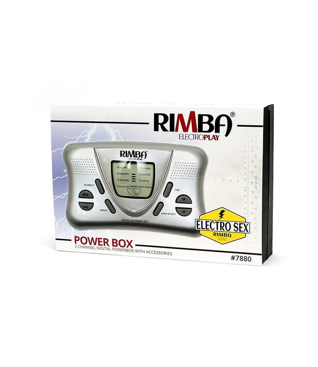 Rimba Rimba - Electro Sex Powerbox set met LCD display