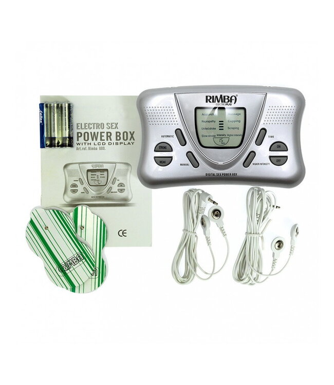 Rimba Rimba - Electro Sex Powerbox set met LCD display