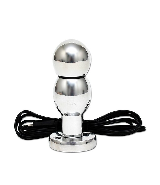 Rimba Rimba Electro Sex Dildo dubbele kogel, bi-polair (100 mm)