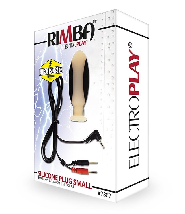 Rimba Rimba Electro Sex Plug, bi-polair (80 mm)