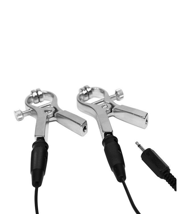 Rimba Rimba Luxe Electro Sex Klemmen, Uni polair (per paar)