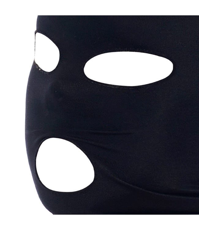 Rimba Rimba - Hoofdmasker uit elastische stof met ogen en mond open