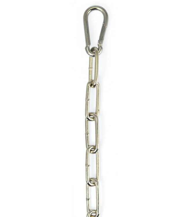 Rimba Rimba - Ketting, gelast met 2 karabijn haken 200 cm.
