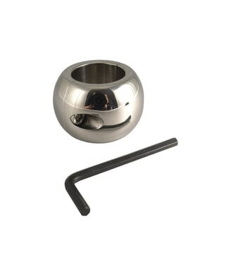 Rimba Rimba Bondage Play - Ballstretcher in donutvorm met inbussleutel (hoogte 4 cm)
