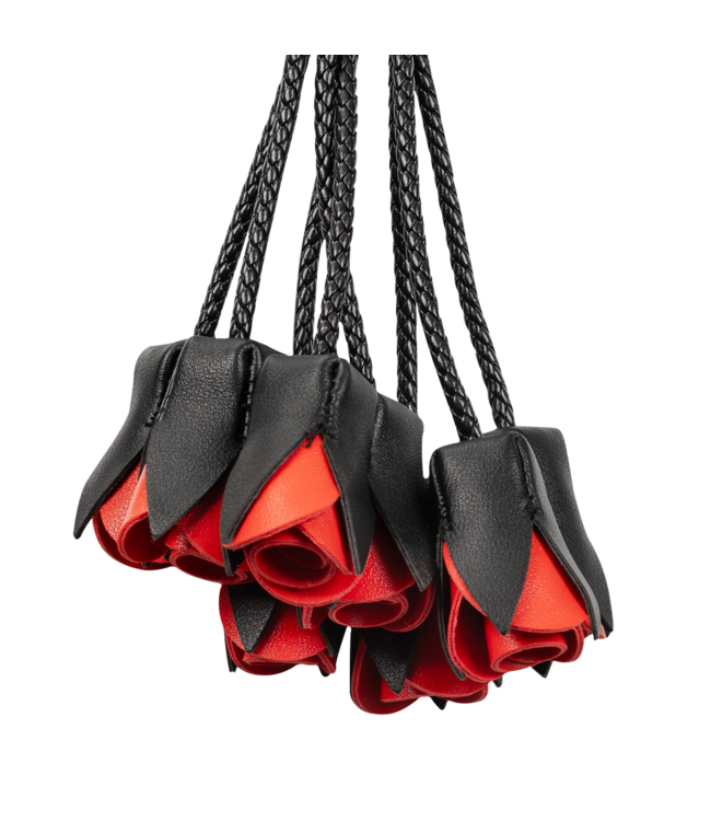 Rimba Rimba Bondage Play - Rozenzweep - Zwart & Rood