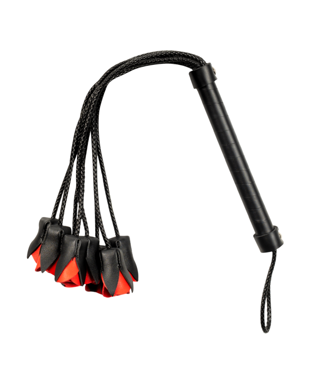 Rimba Rimba Bondage Play - Rozenzweep - Zwart & Rood