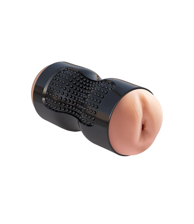 Pipedream PDX EXTREME TIGHT GRIP PUSSY & ASS MASTURBATOR BLACK